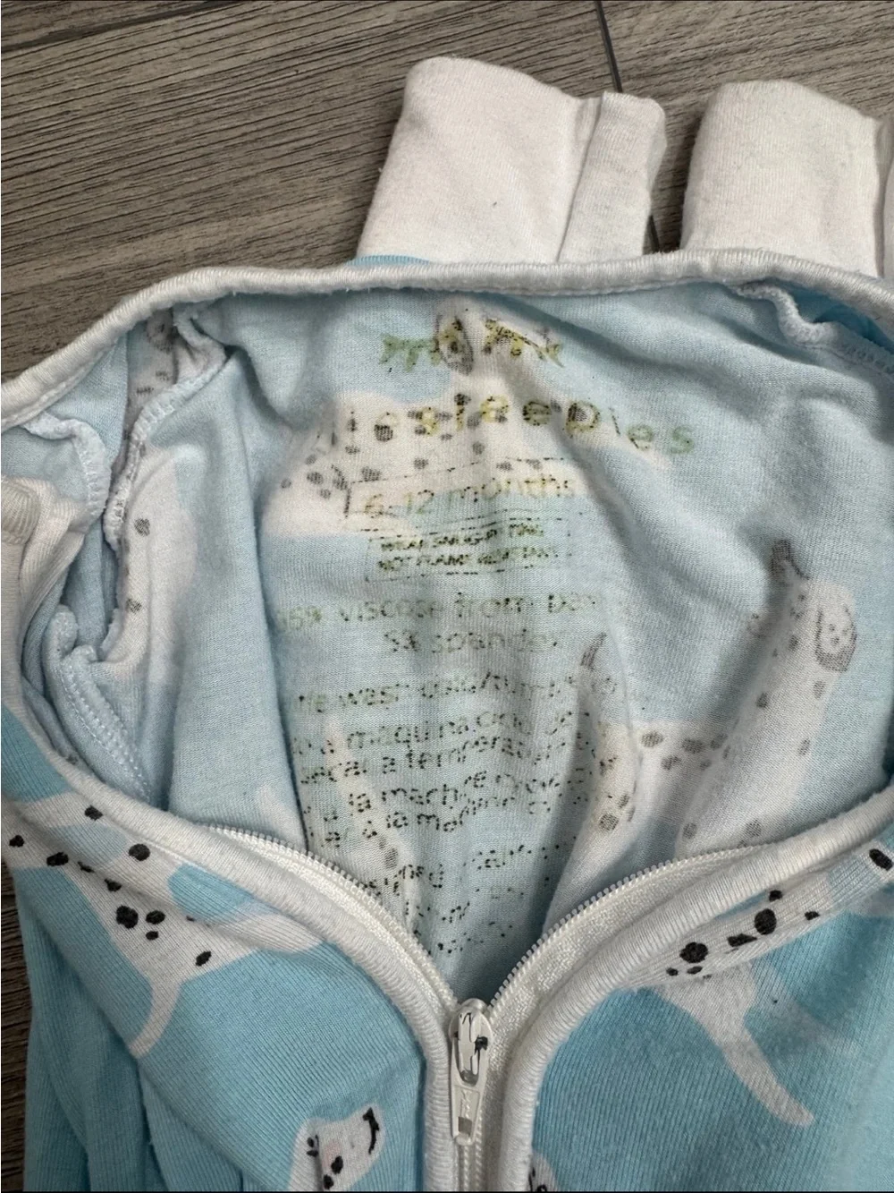 little sleepies dalmatians zippy 6/12